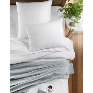 OAKE Yarn Dye Stripe Blanket, Full/Queen, Indigo